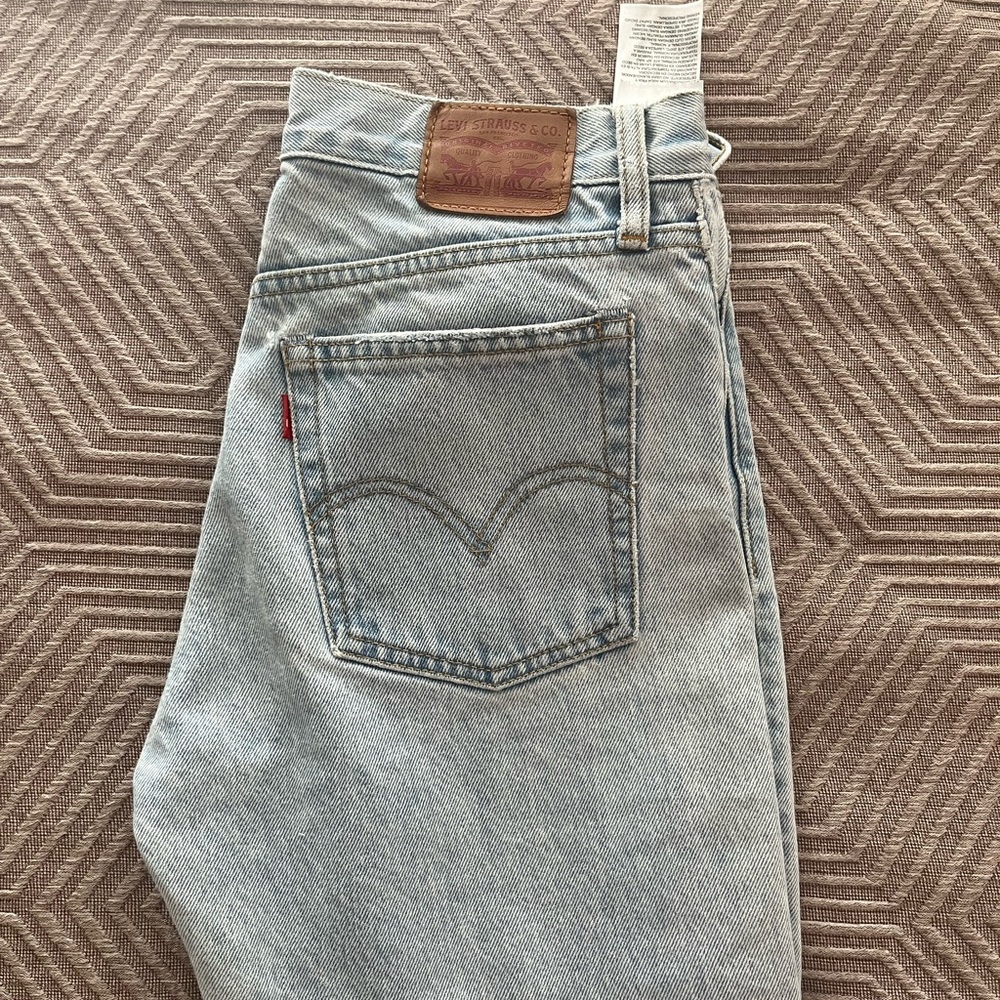 Levi light colored denim
